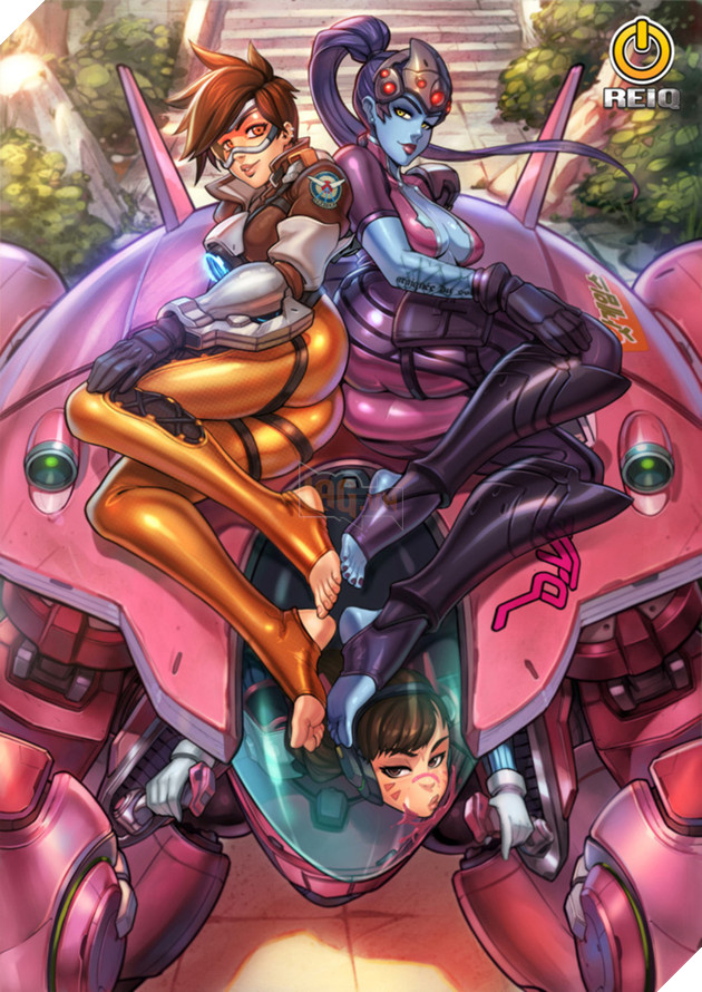 Series Fanart Widowmaker khiến fan hâm mộ không khỏi thổn thức