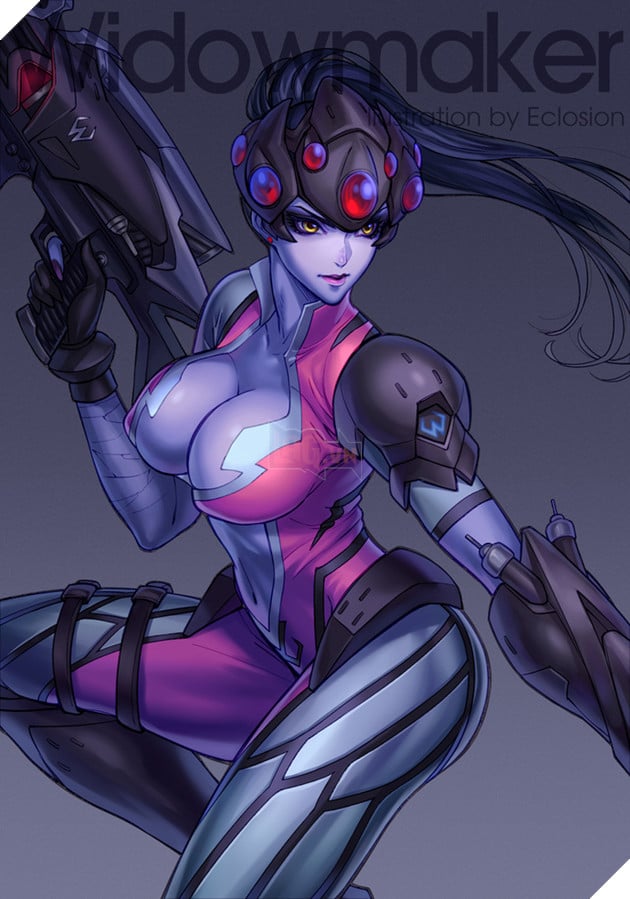 Series Fanart Widowmaker khiến fan hâm mộ không khỏi thổn thức