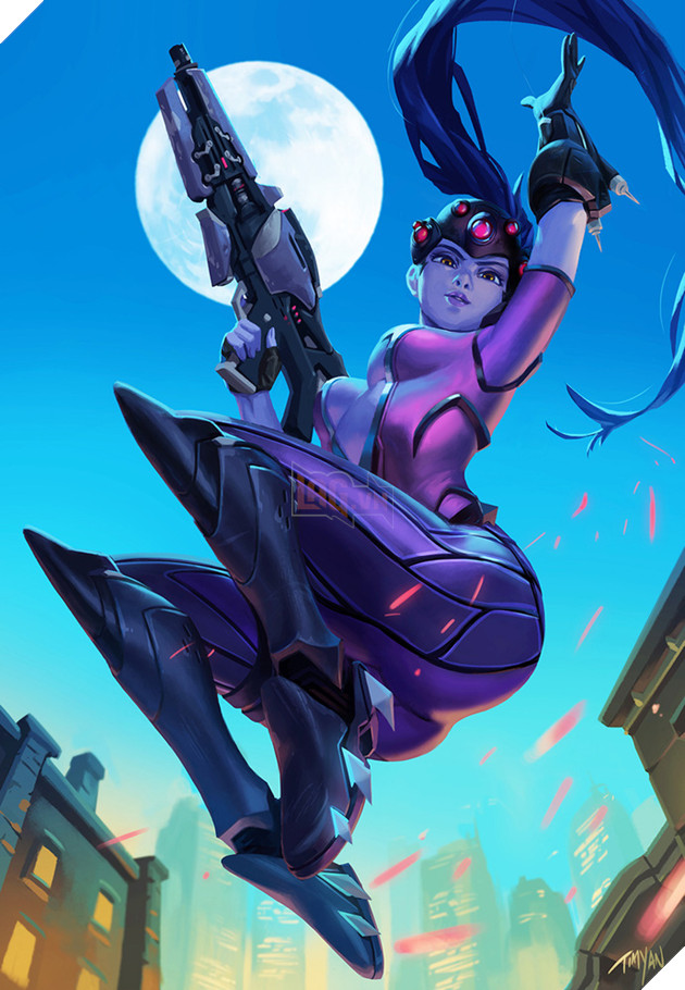 Series Fanart Widowmaker khiến fan hâm mộ không khỏi thổn thức