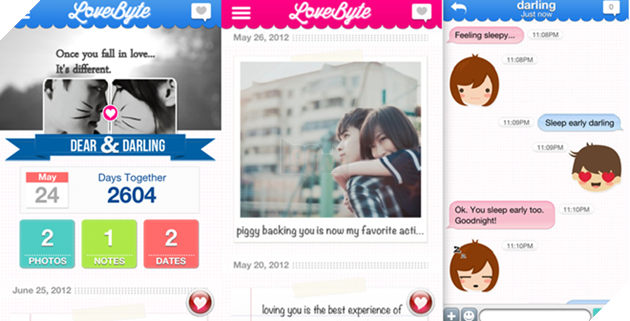  Ứng dụng LoveByte thu hút đông đảo người dùng là các cặp đôi.