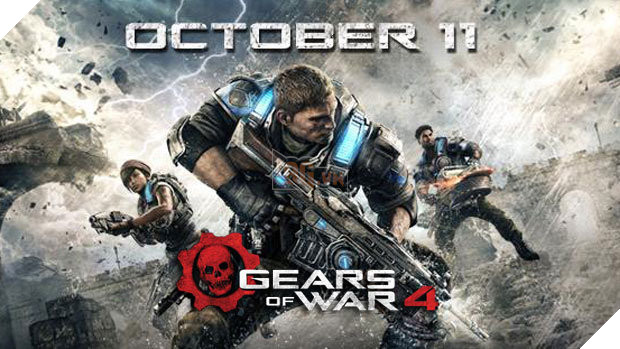 Lộ diện phần chơi chiến dịch và bản đồ multiplayer mới của Gears of War 4