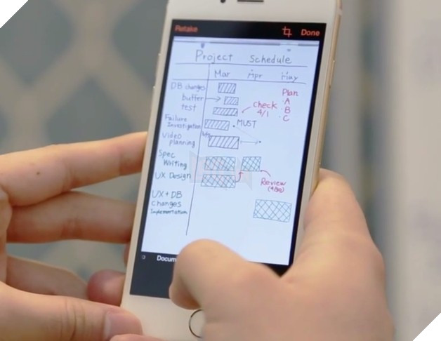 Thời gian gần đây, Microsoft phát hành nhiều ứng dụng có chất lượng tốt cho iPhone. Office Lens là sản phẩm mới nhất trong số đó. Ảnh: Microsoft.