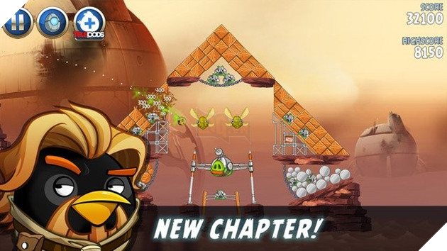 12. Angry Birds Star Wars II Những chú chim điên dường như chưa bao giờ hết hot, khi các tựa game của Rovio Entertainment vẫn luôn giữ vị trí cao ở bảng xếp hạng miễn phí cũng như mua vật phẩm trong game. Angry Birds Star Wars II thêm nhiều cấp độ mới và hệ thống được bổ sung hơn 50 nhân vật.