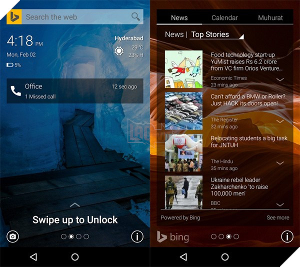 Microsoft lang le ra mat ung dung khoa man hinh tren Android hinh anh 1