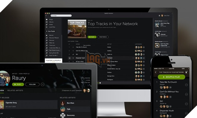 6. Sotify: Ứng dụng Âm nhạc của Apple có cách hoạt động rất đơn giản: người dùng chuyển nhạc vào iTunes và đồng bộ nó với iPhone. Ứng dụng có các tính năng khá hoàn thiện và phong phú, tuy nhiên nội dung nhạc chỉ giới hạn ở những gì bạn đã đồng bộ từ iTunes vào điện thoại. Trong khi đó Sofity mang đến cho người dùng nội dung từ kho nhạc của hãng. Nhận thấy sự đe dọa từ Sofity, Apple cũng đang gấp rút phát triển ứng dụng nghe nhạc trực tuyện riêng của mình để cạnh tranh với Sofity.