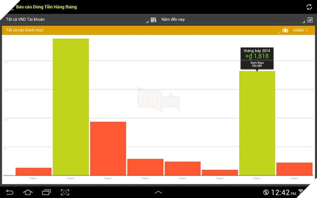Expense IQ, ung dung quan ly tai chinh tren smartphone hinh anh 6