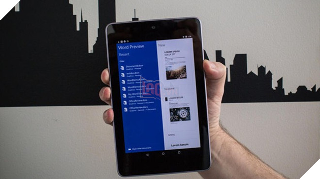 Microsoft Office chinh thuc len may tinh bang Android hinh anh 1