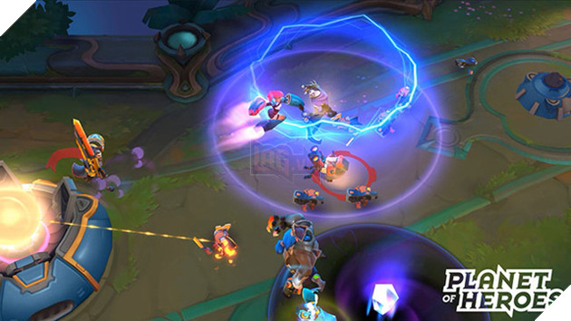 Planet of Heroes - Game MOBA hành động 3D đầy cá tính trên Mobile