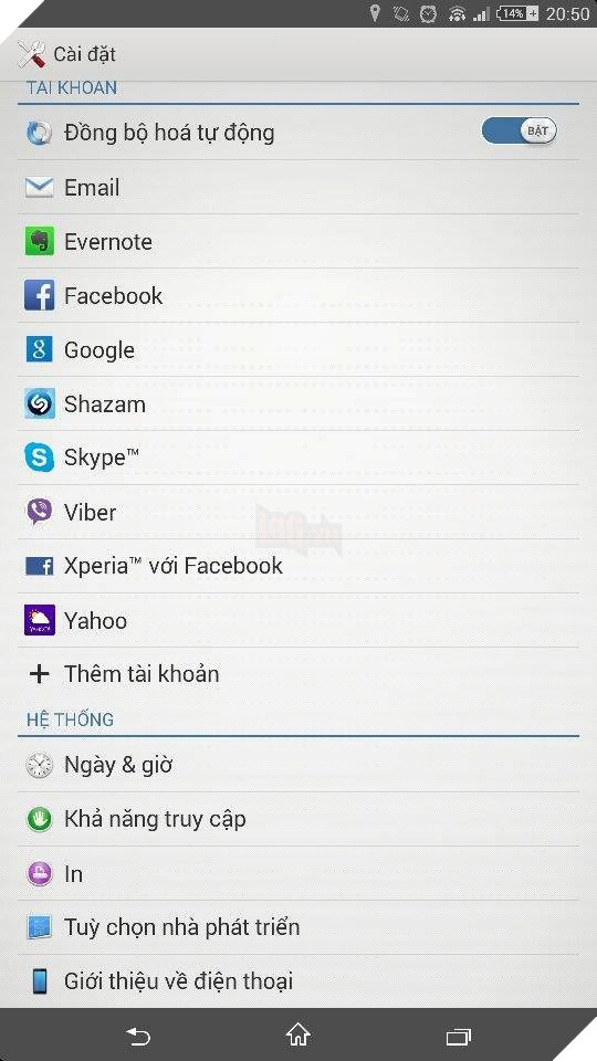 Doi cach bo tri tu phai sang trai tren smartphone Android hinh anh 1
