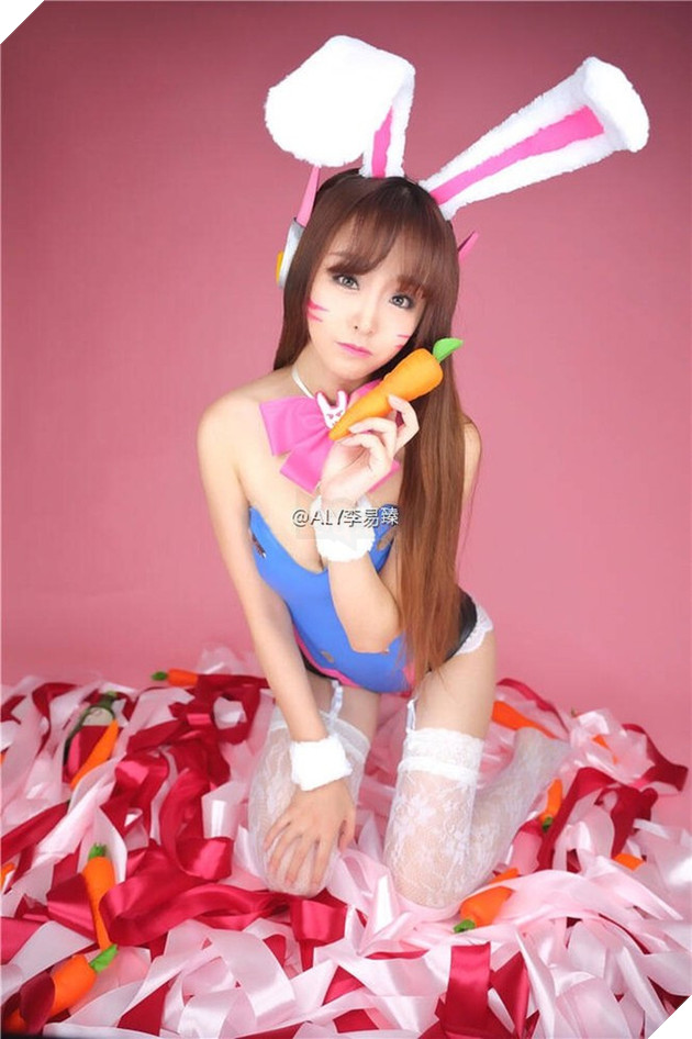 Cosplay D.Va Thỏ Ngọc (Overwatch) khiến fan hâm mộ không khỏi trầm trồ