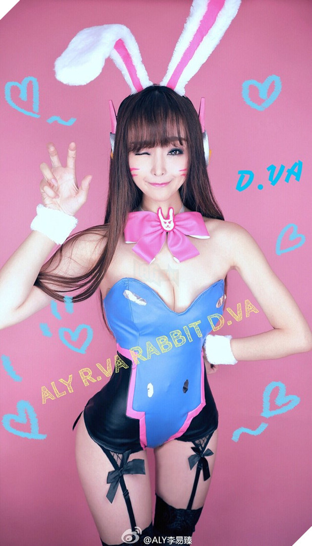 Cosplay D.Va Thỏ Ngọc (Overwatch) khiến fan hâm mộ không khỏi trầm trồ