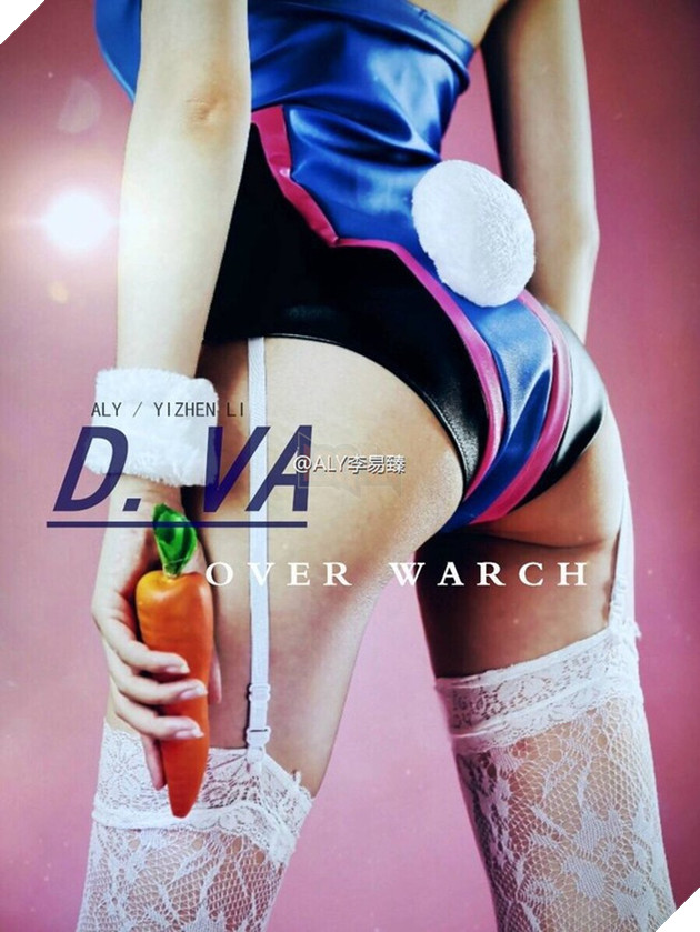 Cosplay D.Va Thỏ Ngọc (Overwatch) khiến fan hâm mộ không khỏi trầm trồ