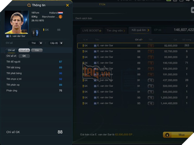 FIFA Online 3: Những thẻ cầu thủ mùa U6 đáng trải nghiệm nhất