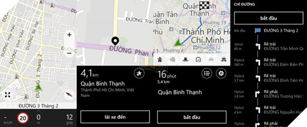 Ứng dụng HERE Maps sẽ trợ giúp phượt thủ trong những lúc lạc đường. Điểm đặc biệt của app này là có thể hoạt động không cần Wi-Fi hay 3G.