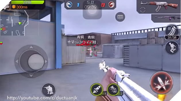 Trải nghiệm AK47 Bạch Kim trong PK di chuyển tự do