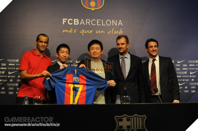 Konami kí hợp đồng với câu lạc bộ Barcelona 2