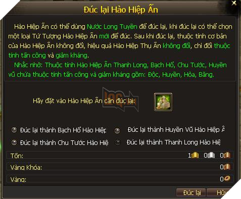 Game thủ Tân Thiên Long 3D vật vã săn lùng Hào Hiệp Ấn