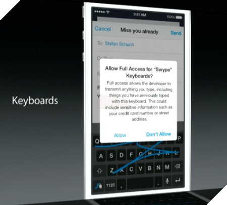 5 ung dung ban phim thu vi danh cho iOS 8 hinh anh 1
