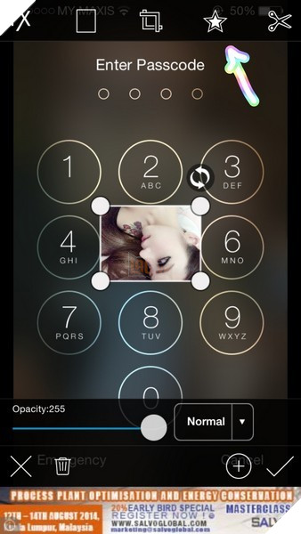 10 buoc don gian de che anh man hinh khoa iPhone, iPad hinh anh 5