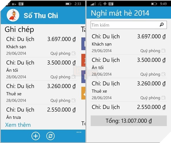 Xu huong quan ly chi tieu bang ung dung tren mobile hinh anh 3