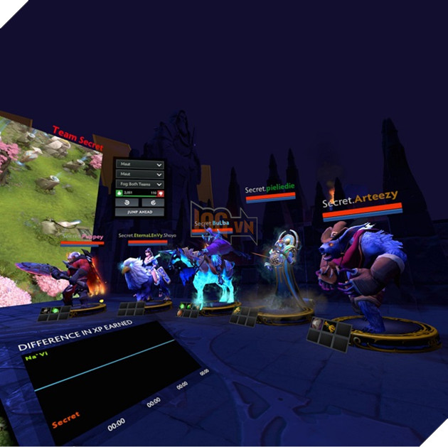 Những hình ảnh chân thực nhất về việc trải nghiệm Dota 2 bằng công nghệ thực tế ảo 4