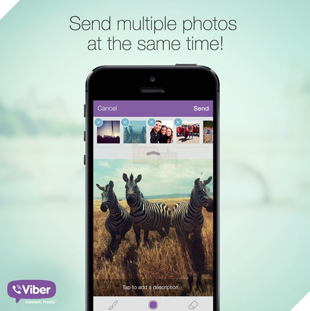 Viber nang cap phien ban iOS co giao dien phang va don gian hinh anh 1