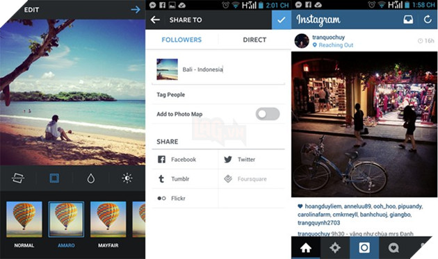 Instagram tren Android cap nhat giao dien phang hinh anh 1