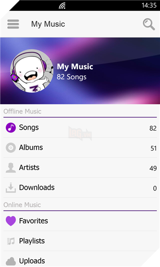 Trai nghiem Zing Mp3 moi tren Windows Phone hinh anh 2