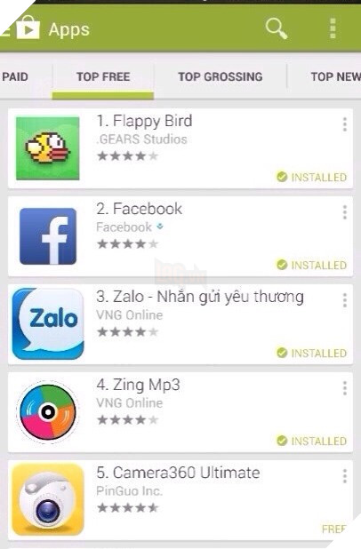 4 ung dung thuan Viet co nhieu nguoi dung nhat hinh anh 1