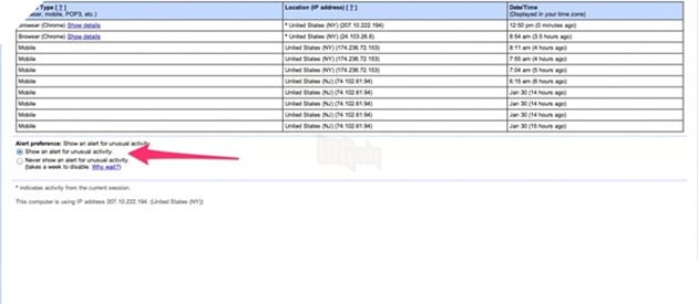 Cach kiem tra tai khoan Gmail co bi tan cong hay khong hinh anh 3