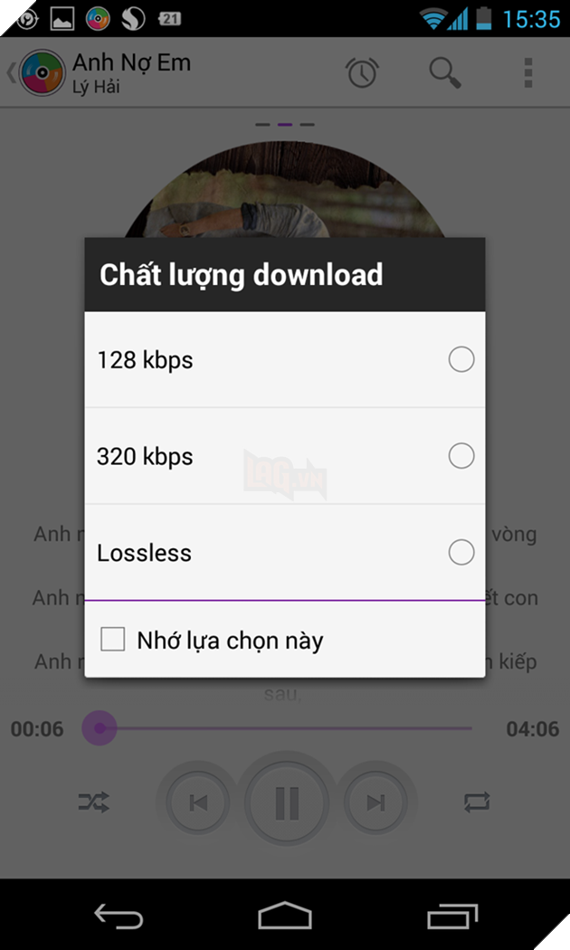 Tim bai hat bang giong noi tren ung dung Zing Mp3 hinh anh 4