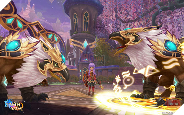 Game hành động dễ thương Twin Saga tung video đánh đấm đã tay