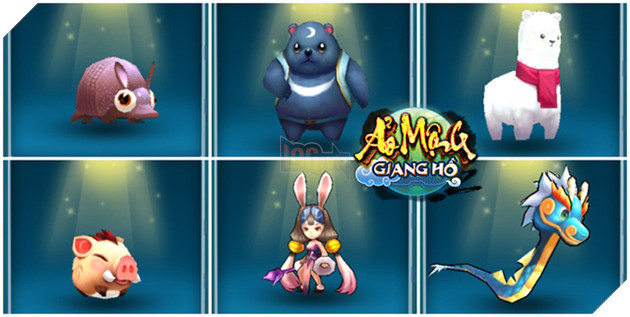 Hệ thống Pet của Ảo Mộng Giang Hồ phải lên tới con số hàng chục nhân vật với tạo hình vô cùng đặc biệt!