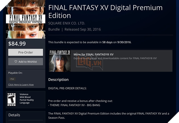 Gói Season Pass của Final Fantasy 15 có gì? 2