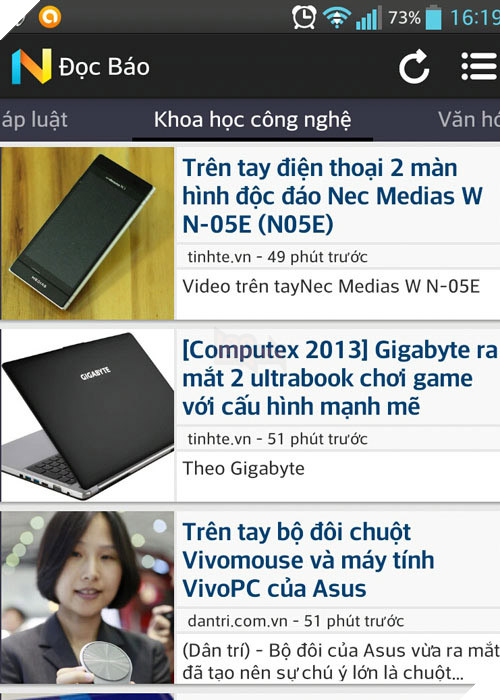 Luot tin tuc cuc de voi ung dung 'Doc bao' hinh anh 4