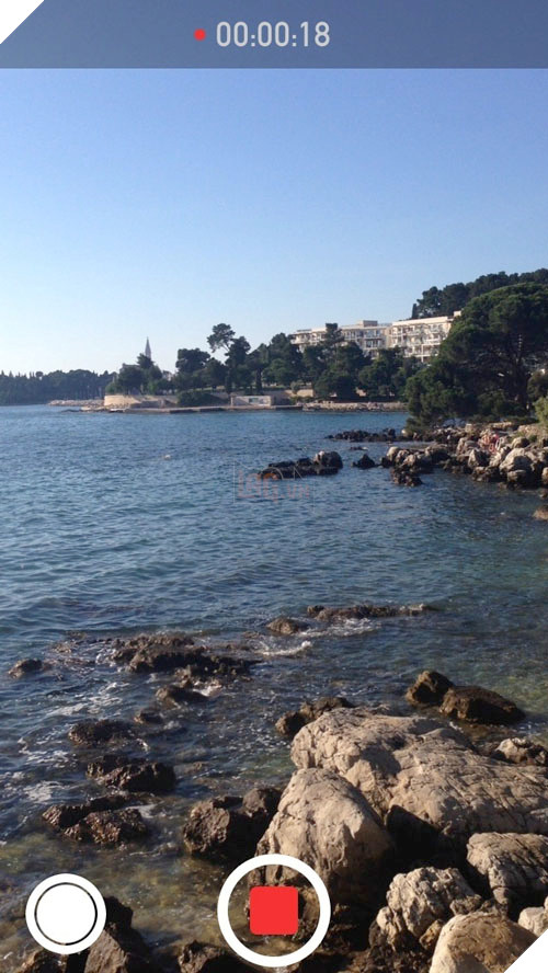 Tính năng chụp ảnh trong khi quay trên iOS 7 hoàn chỉnh.