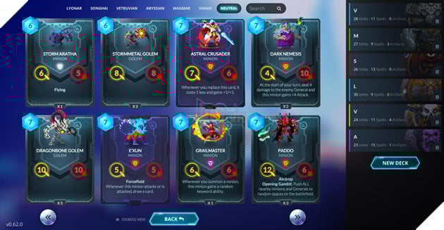 Tựa game thẻ bài chiến thuật Duelyst dự kiến phát hành miễn phí trên các nền tảng khác PC 5