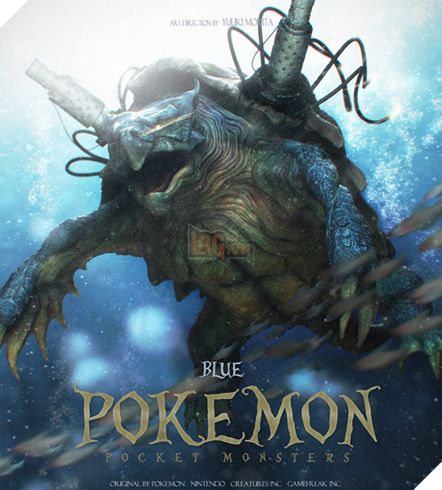 Choáng với bộ ảnh Pokemon theo phong cách bá đạo