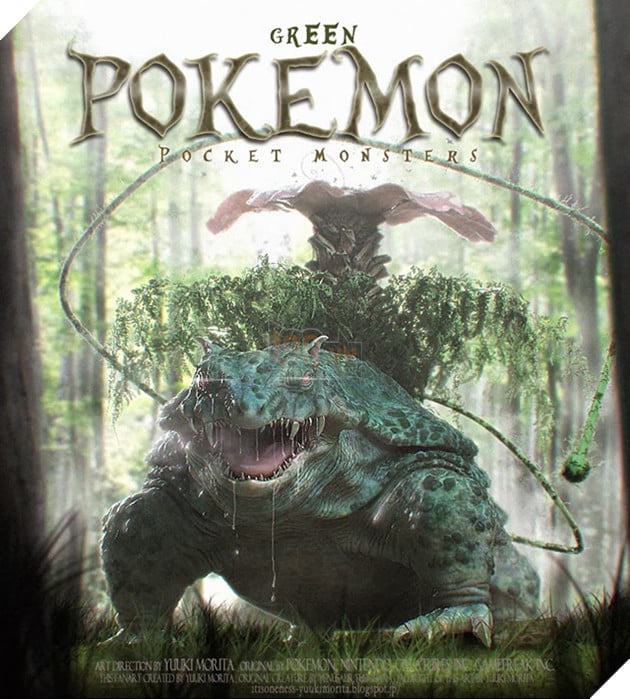 Choáng với bộ ảnh Pokemon theo phong cách bá đạo