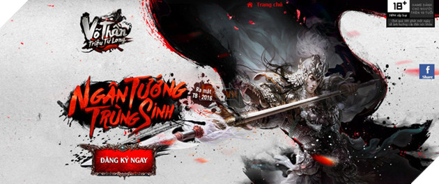 Game online Võ Thần Triệu Tử Long ra mắt trang teaser tại Việt Nam