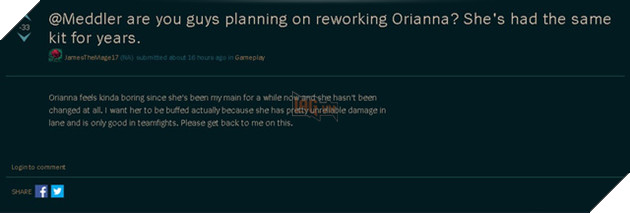 Liên Minh Huyền Thoại: Orianna sẽ được buff, hứa hẹn sẽ trở lại Đấu Trường Công Lý