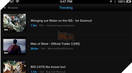Ung dung hay thay the Instagram, YouTube tren iPhone hinh anh 1
