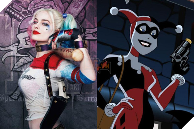 So sánh diện mạo các ác nhân ở "Suicide Squad" với phim hoạt hình
