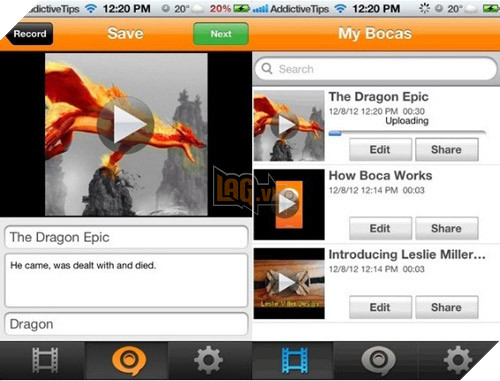 Boca Video - ung dung thuyet trinh ly tuong cho iPhone hinh anh 2