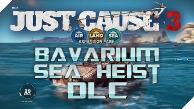 Square Enix công bố ngày phát hành bản DLC thứ ba của Just Cause 3