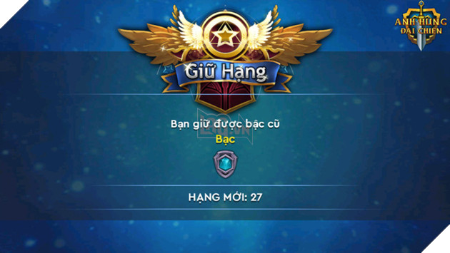 
Tính năng Xếp hạng trong Anh Hùng Đại Chiến
