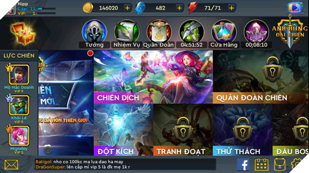 
Giao diện game đơn giản, bắt mắt
