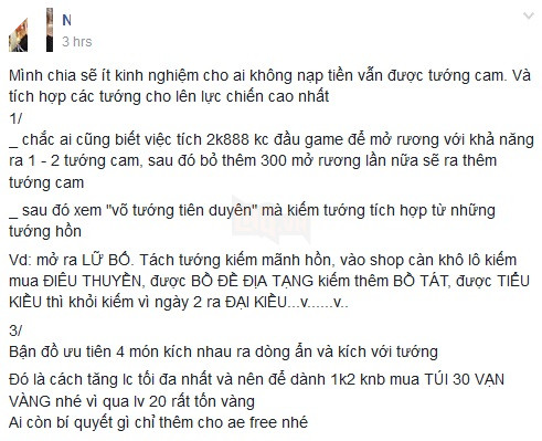 Nhận xét của game thủ Việt về Bá Đạo Anh Hùng ngày đầu mở cửa