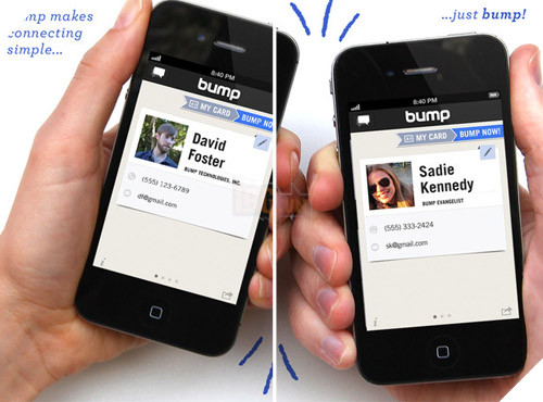 De dang chia se du lieu voi ung dung Bump hinh anh 1