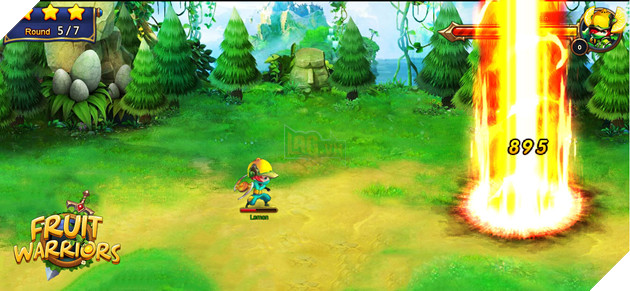 Game 'hoa quả' siêu dị Fruit Warriors chính thức mở cửa